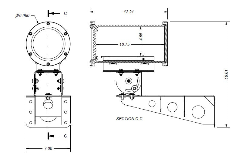 E-55 Extreme Temperature Housing